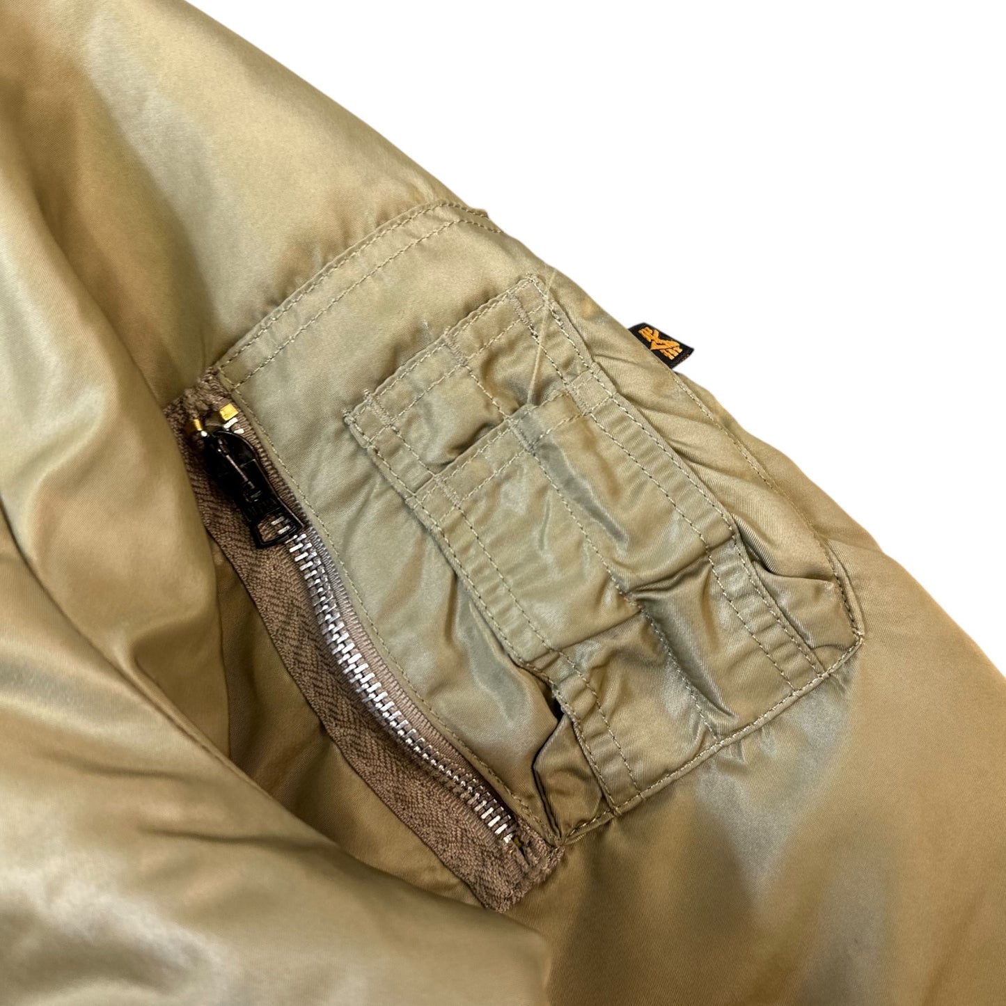 Alpha Industries MA-1 Khaki Green Flight Jacket