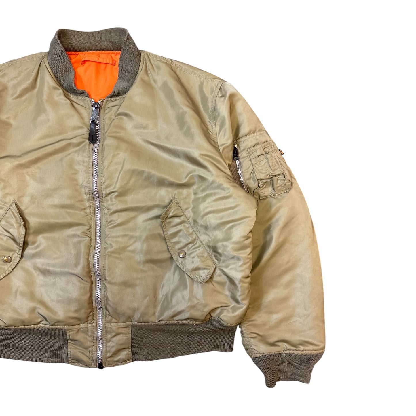 Alpha Industries MA-1 Khaki Green Flight Jacket