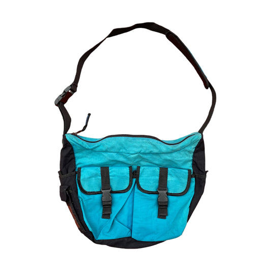 1990s GAP Multi-pocket Blue Side Bag