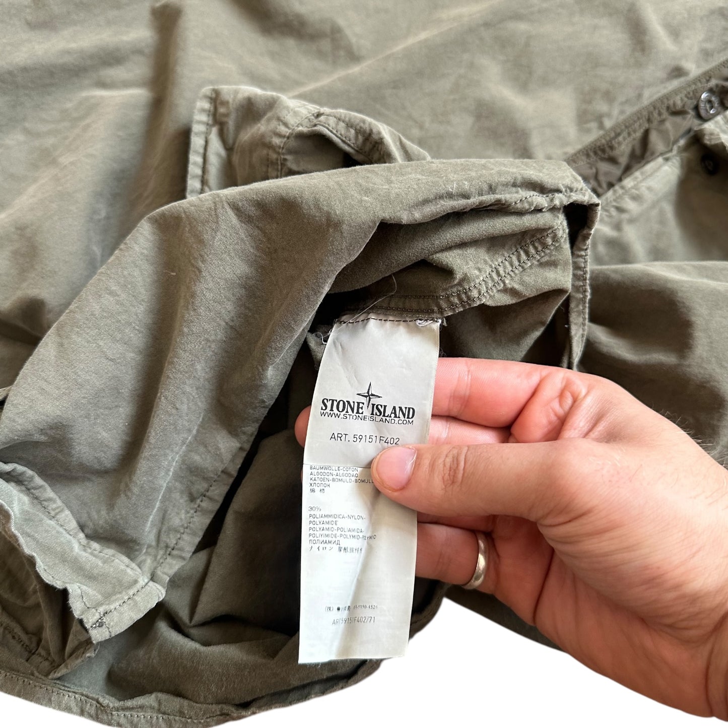 2013 Stone Island Khaki Overshirt