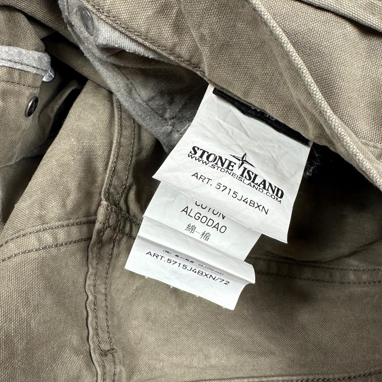 A/W 2012 Stone Island Khaki Cotton Shorts