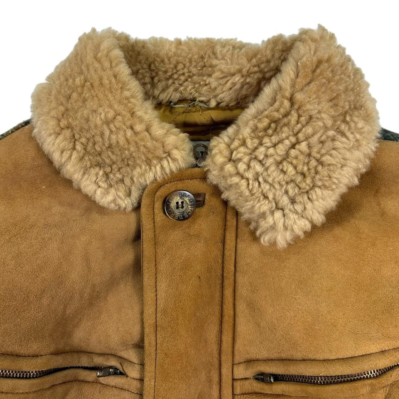 Vintage Iceberg History Suede Jacket