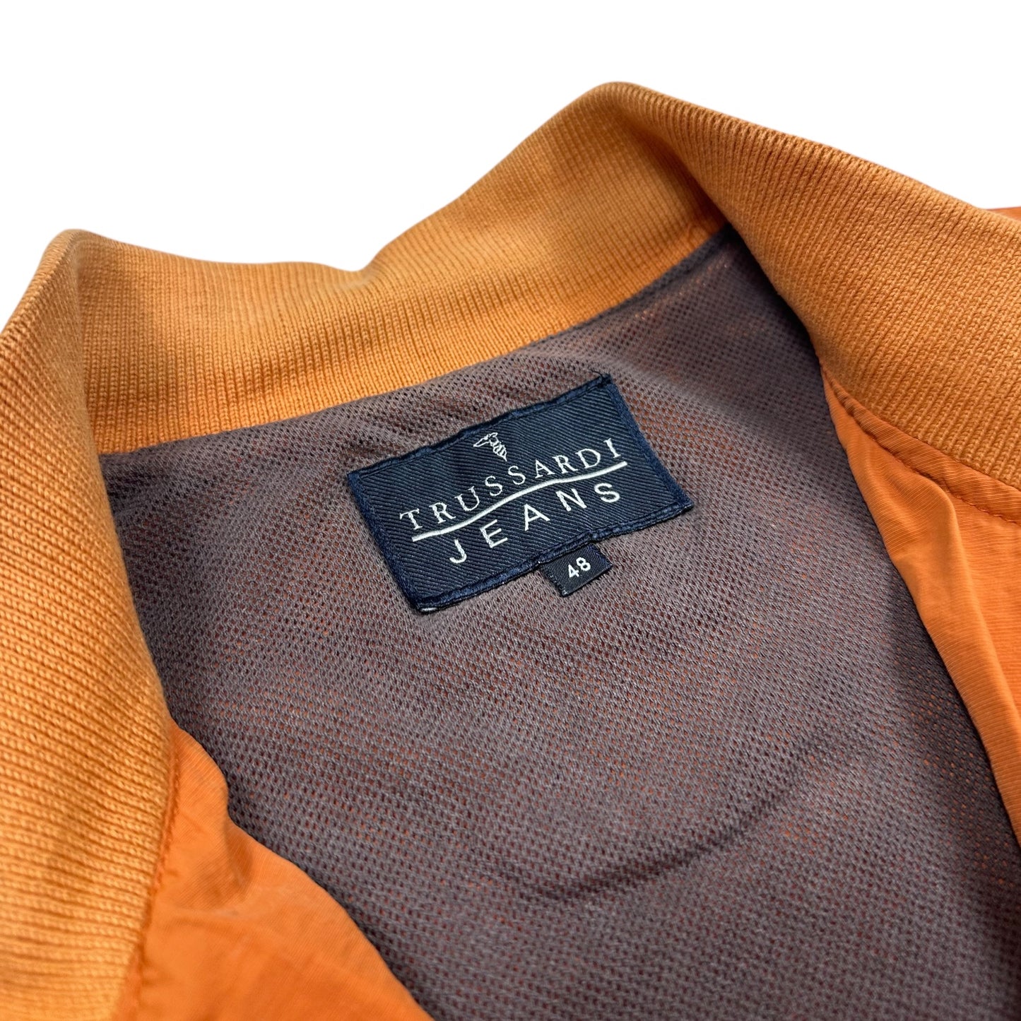 Trussardi Orange Short Jacket