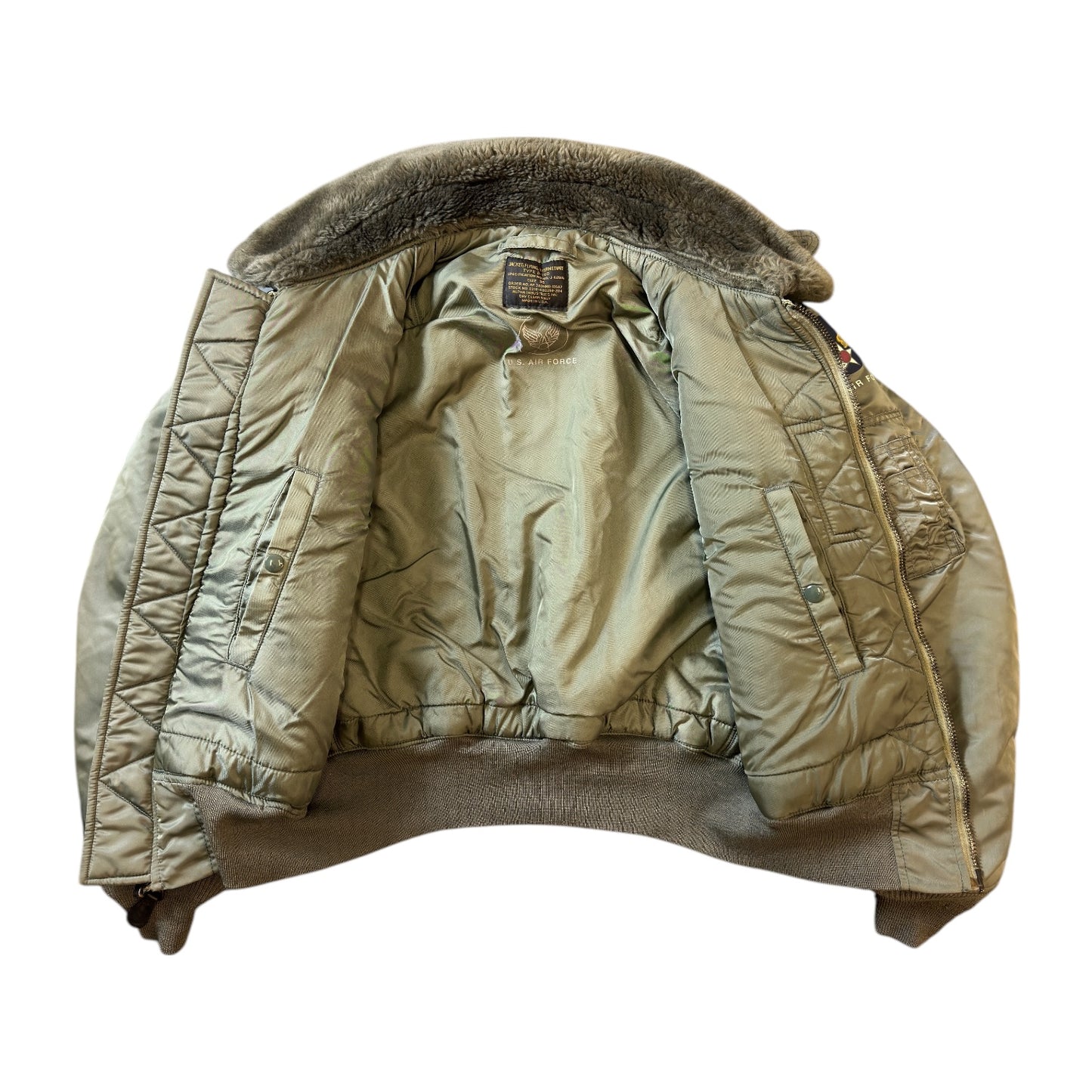 Vintage Alpha Industries B-15D USAF Flight Jacket