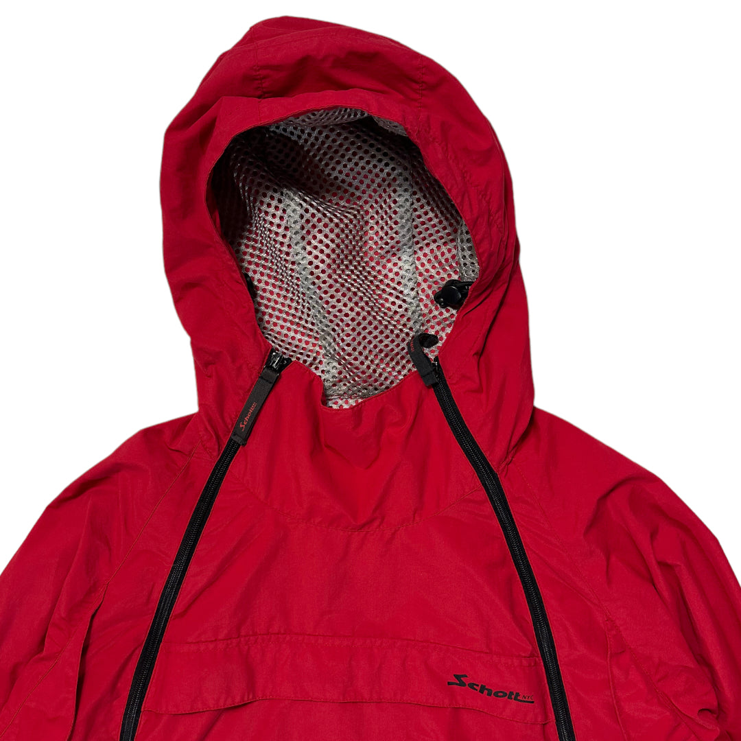 2000s Schott Asymmetrical Zip Jacket