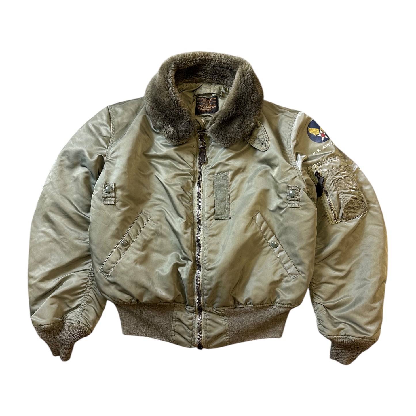 Vintage Alpha Industries B-15D USAF Flight Jacket
