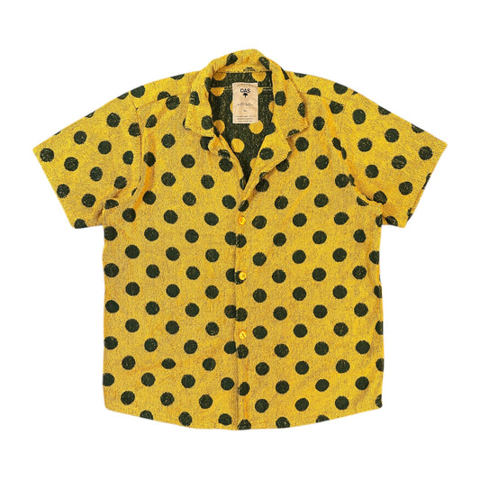 OAS Honey Dot Yellow Towelling Shirt
