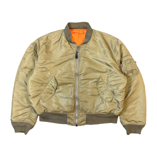 Alpha Industries MA-1 Khaki Green Flight Jacket