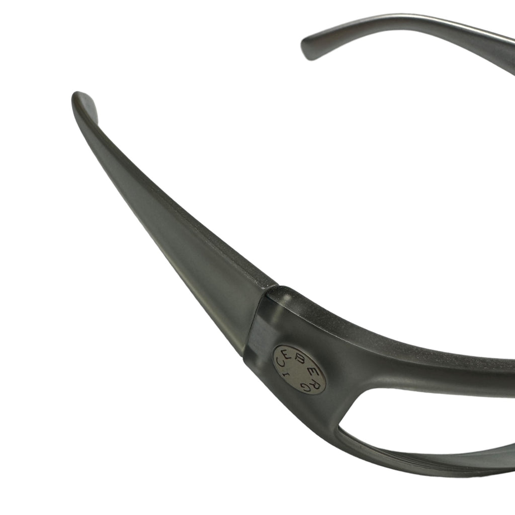 2000s Iceberg Silver Sport Sunglasses