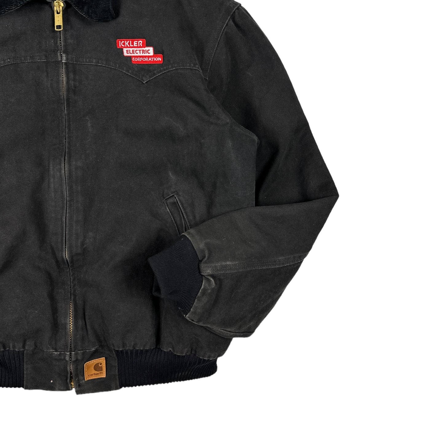 Carhartt Duck Canvas Black Workwear Jacket