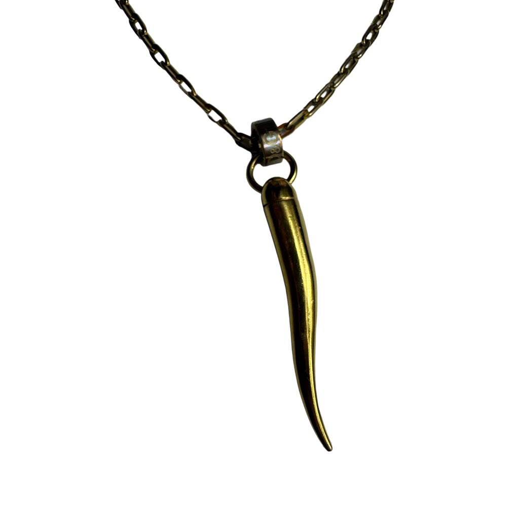 Dolce & Gabbana Gold Chilli Necklace