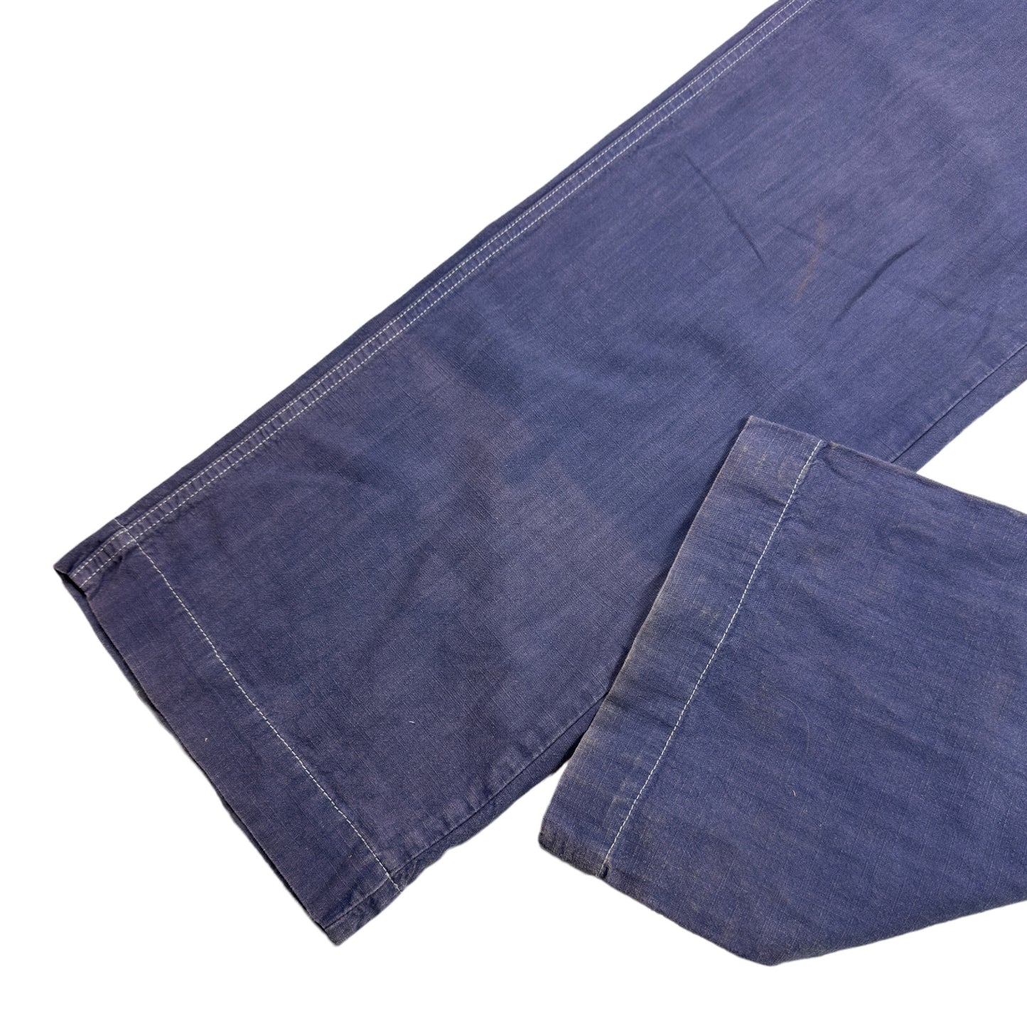 Armani Jeans Workwear Style Blue Trousers