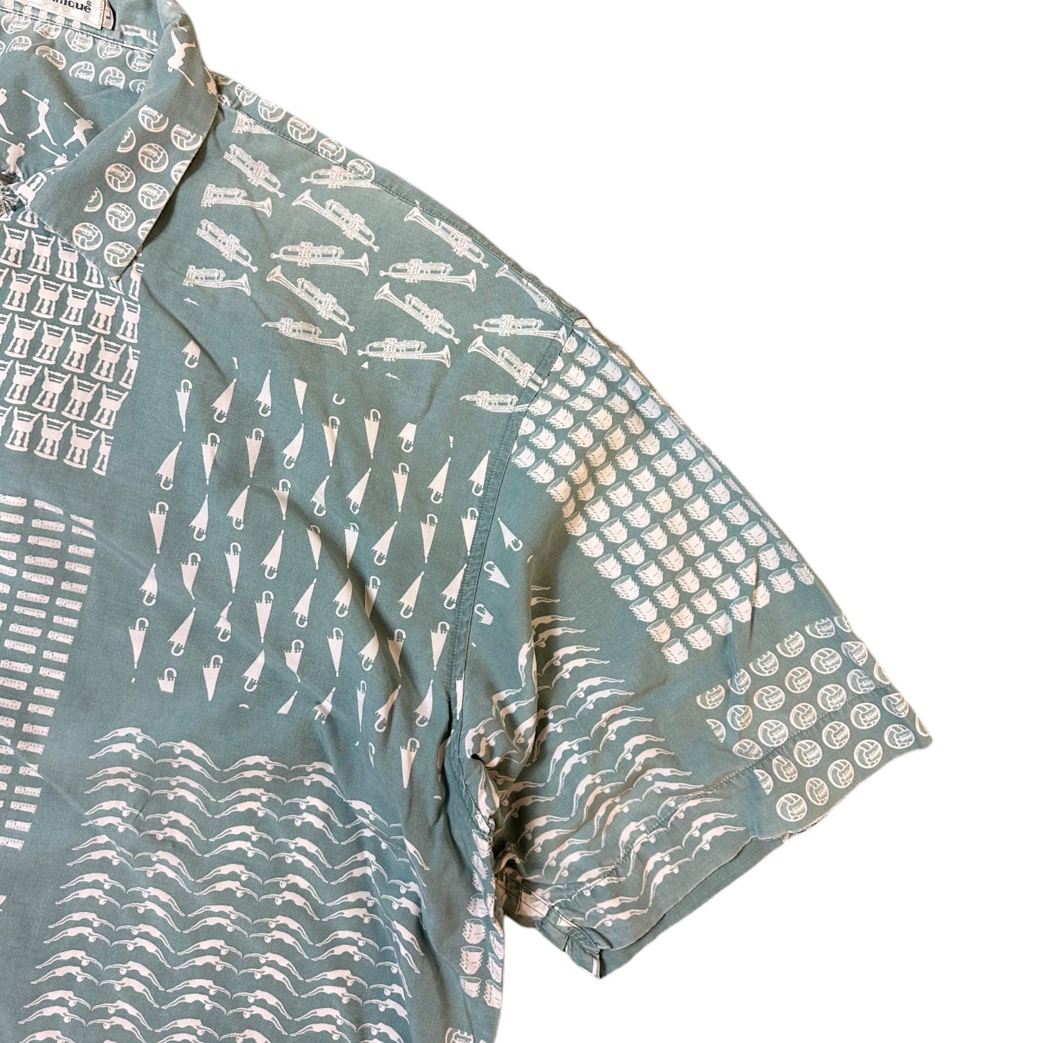 Matinique 80s Pattern Sports Shirt