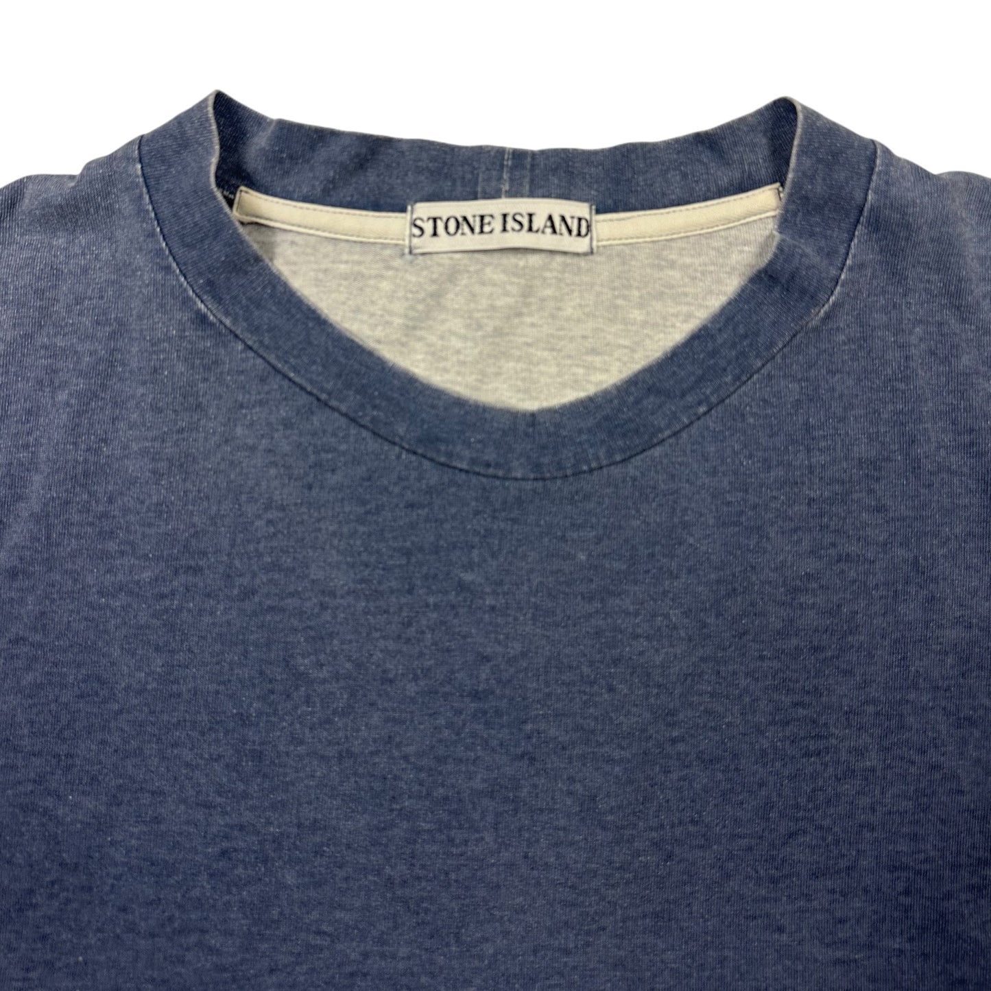 1999 Stone Island Navy Print Process T-Shirt