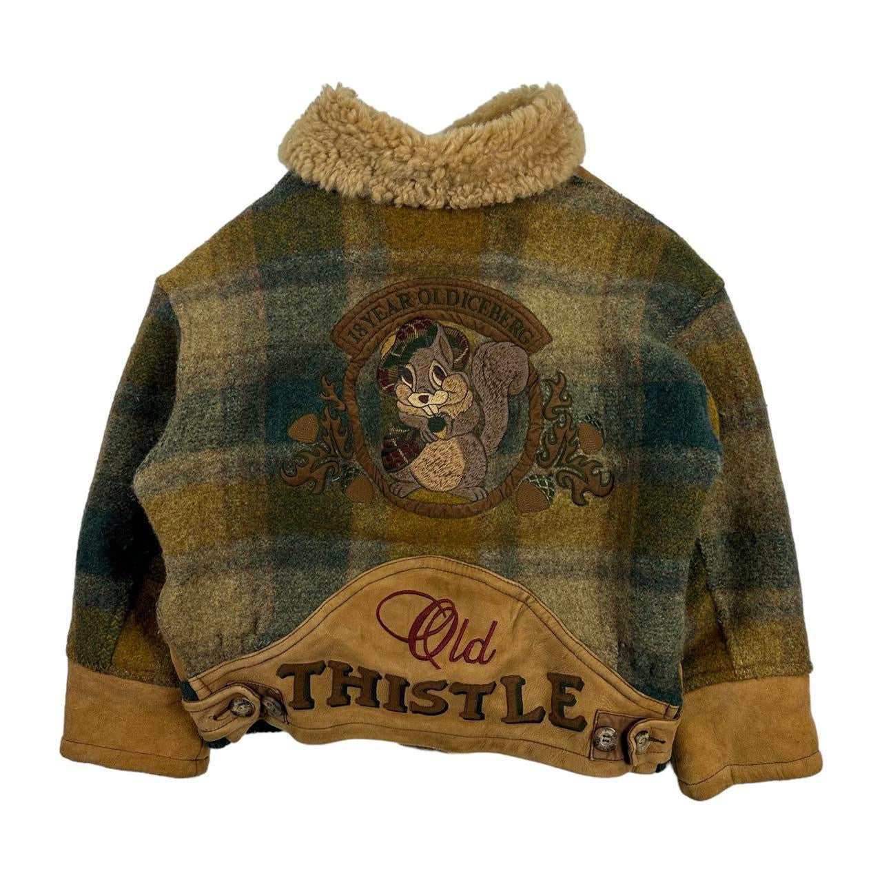 Vintage Iceberg History Suede Jacket