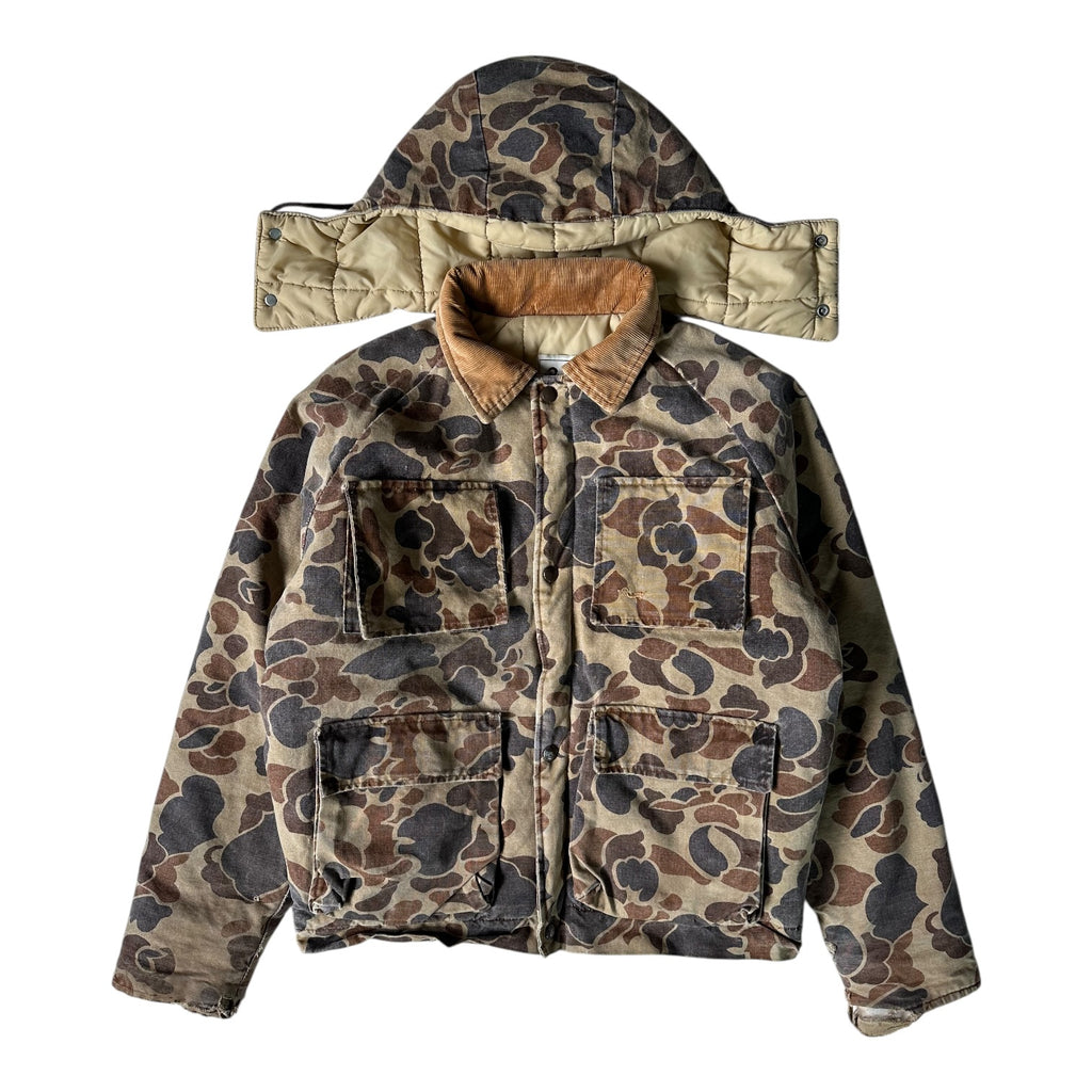 Duxbak Hooded Camouflage Hunting Jacket