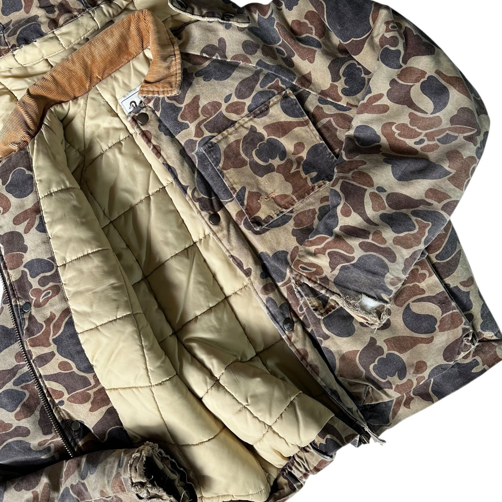 Duxbak Hooded Camouflage Hunting Jacket