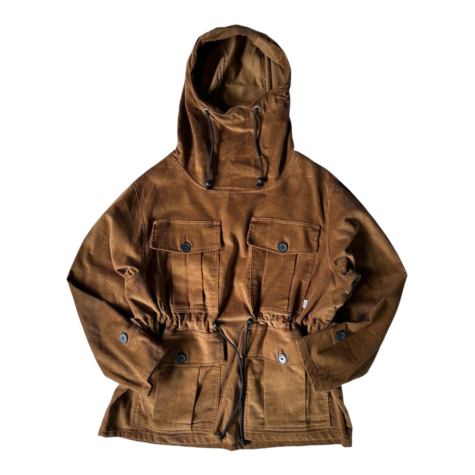 James Darby Brown Corduroy Smock Jacket