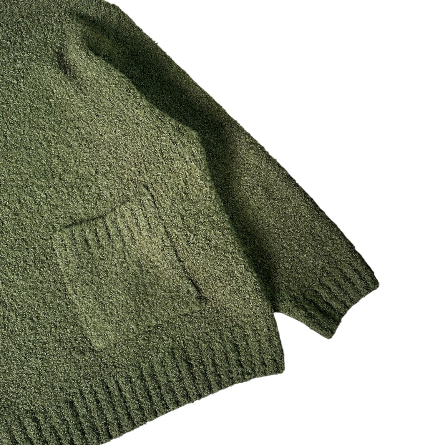FrizmWorks Boucle Green Sweatshirt