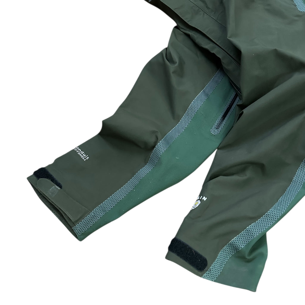 Mountain Hardwear Khaki Green Conduit Softshell Jacket
