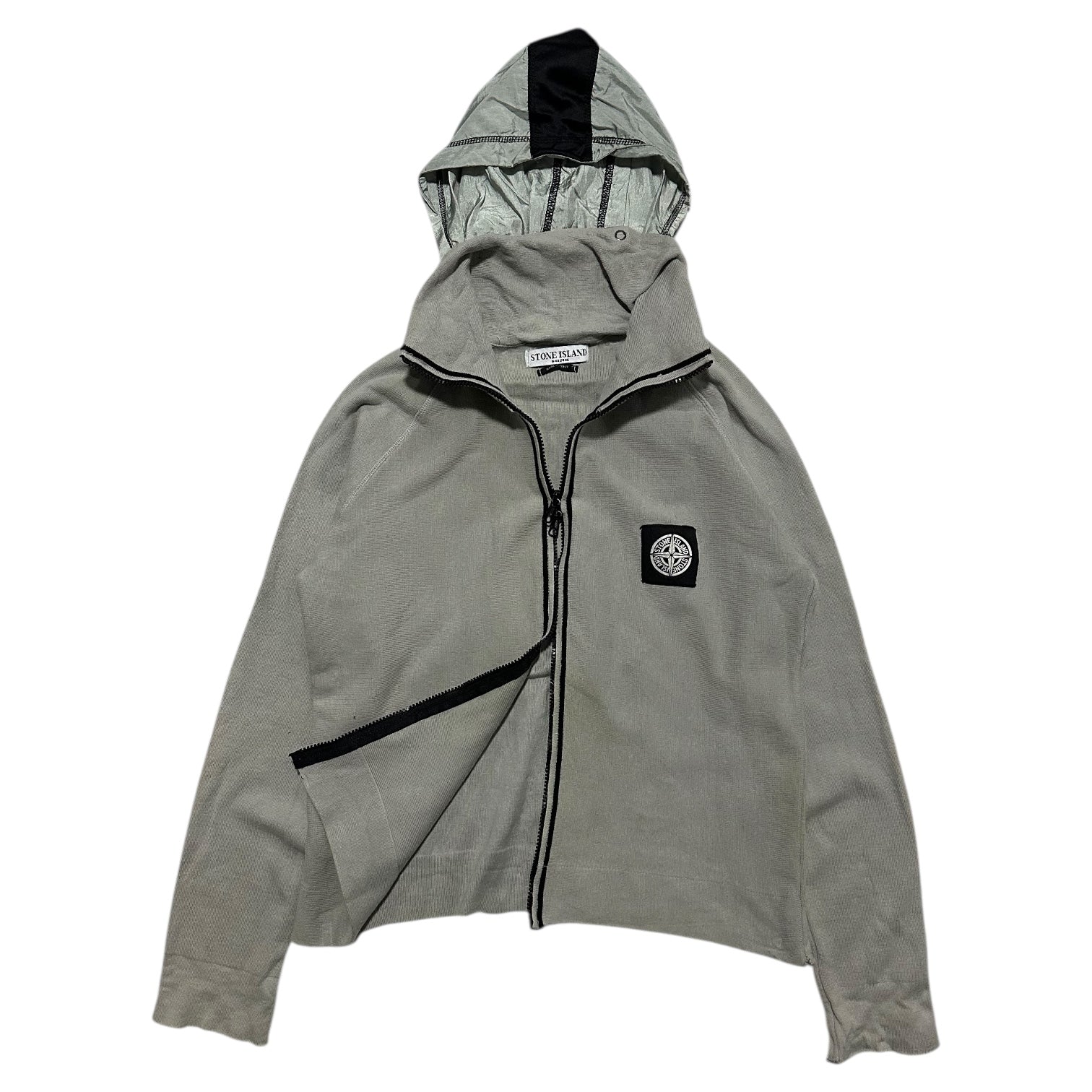 S/S 2004 Stone Island Compass Patch Hoodie