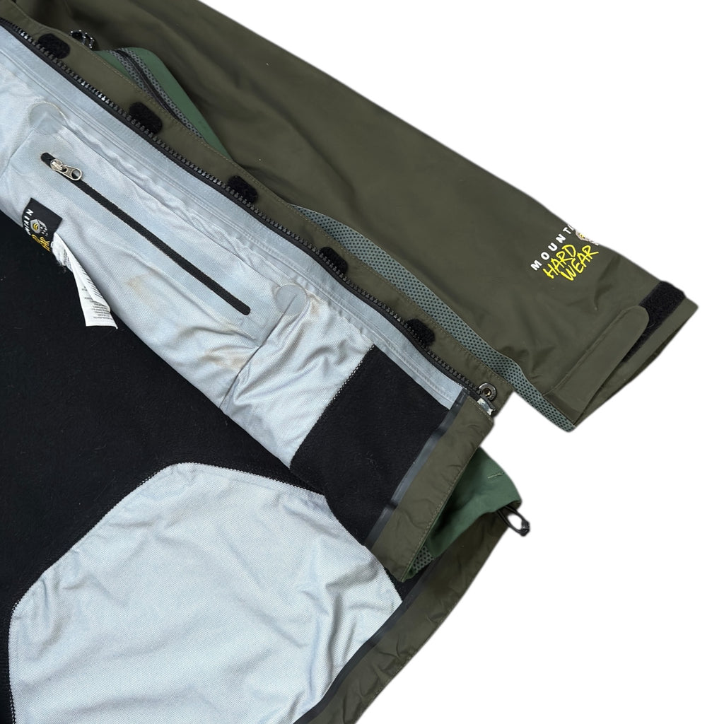 Mountain Hardwear Khaki Green Conduit Softshell Jacket