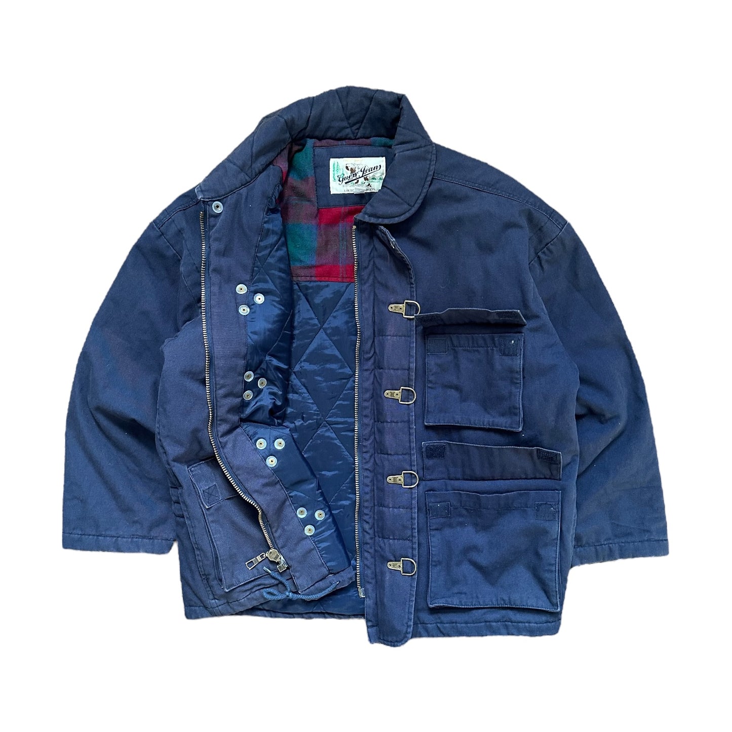 Guess Jeans Navy Blue Fireman Jacket