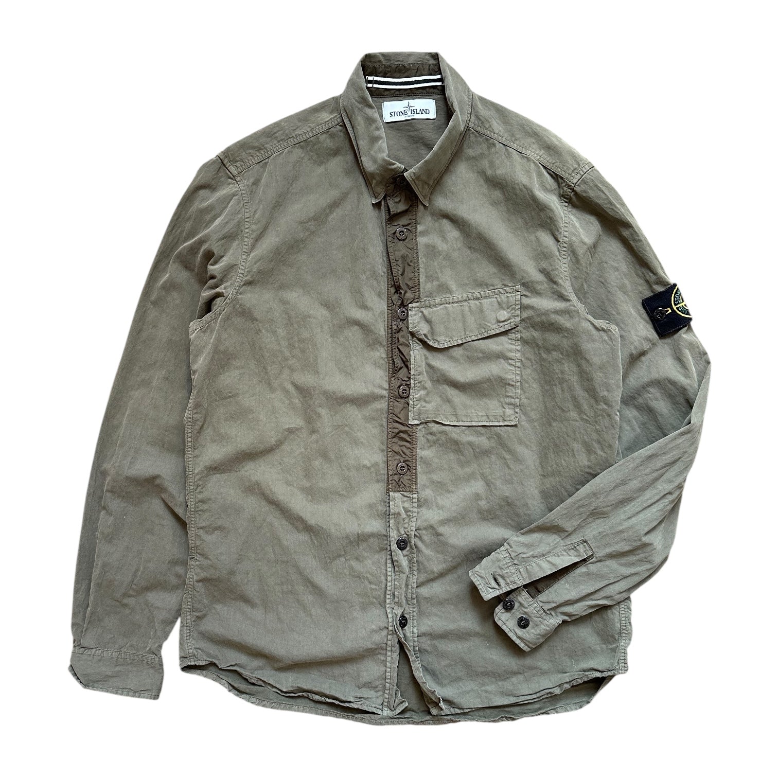 2013 Stone Island Khaki Overshirt – ROBS RACK