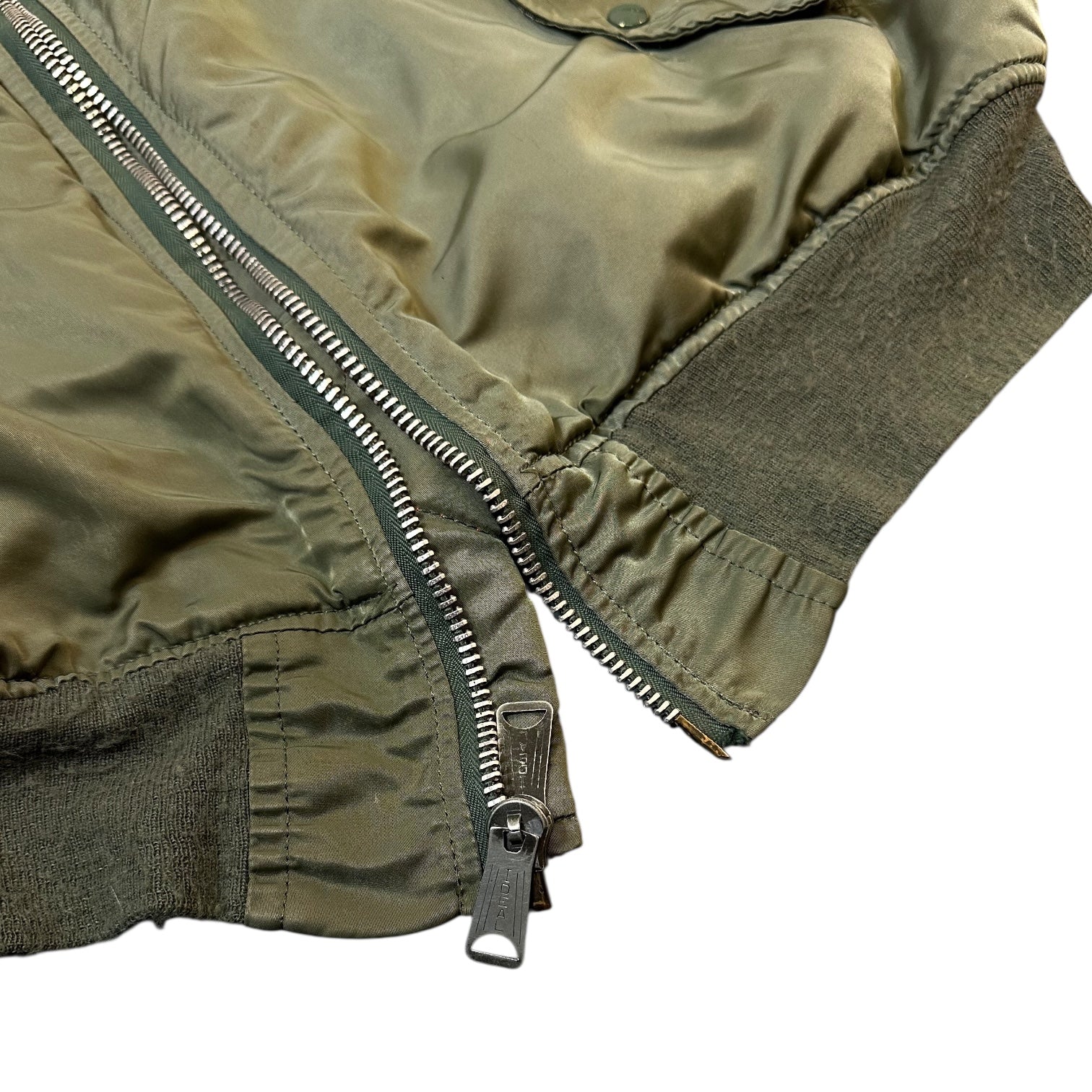 MA-1 ジャケット80s archive unknown alpha Vintage 90s Alpha Industries Distressed Bomber Jacket