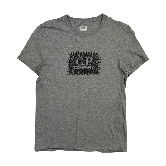 C.P. Company Grey Logo T-shirt