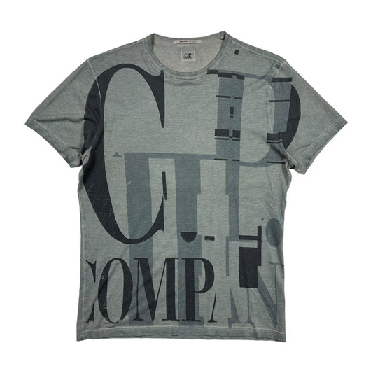 C.P. Company Blue Mako Cotton T-shirt